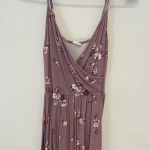 Garage Mauve Pink/Floral Romper